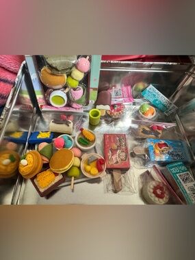Miniatures Japanese Food Erasers